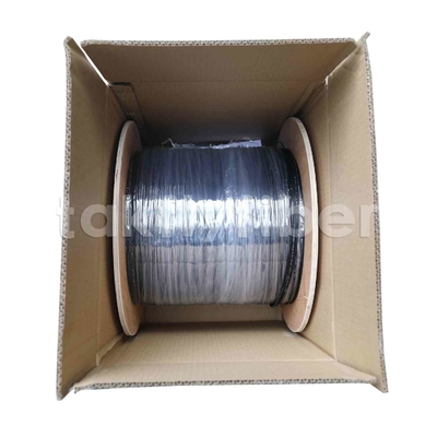 2 Cores Outdoor Gambar 8 Fiber Optic Drop Cable Self Supporting Bow Type Untuk FTTH