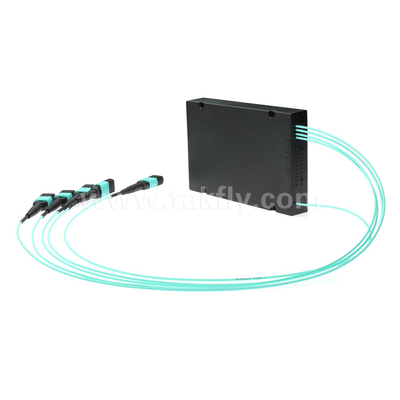 Kabel Serat Optik MPO/MTP SM/MM PLC Splitter 1x4 untuk Pusat Data FTTX