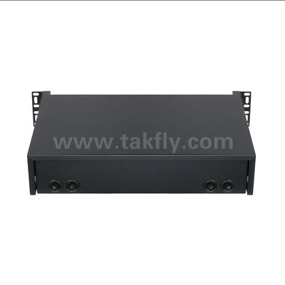 MPO/MTP Patch Panel Management Cassette Slidable Type Fiber Optic untuk Kabel Pusat Data FTTX