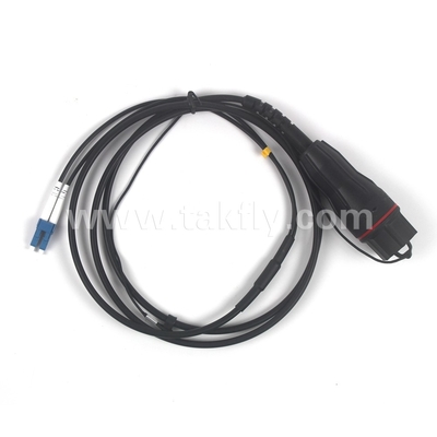3m FULLAXS-DLC Waterproof Patch Cord Panjang Kabel Panjang dan Kerugian Masuk Rendah