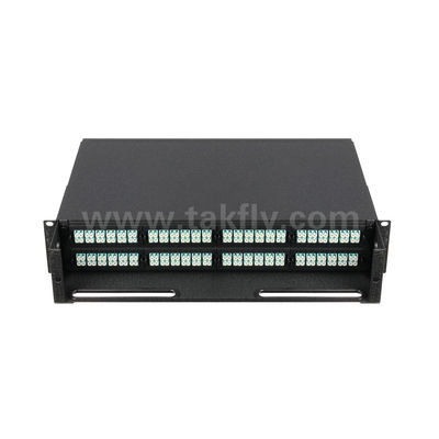 Kaset Manajemen Panel Patch MPO/MTP Serat Optik untuk Pusat Data FTTX Telecom