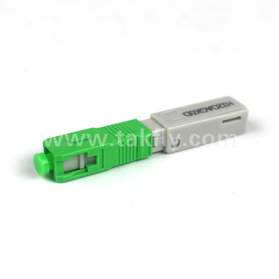 SC/APC Field Installable Fast Connector Embedded-APC untuk Mode Serat Plastik OM1 62.5/125μm