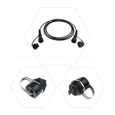 SM/MM MPO Patch Cord MTP Trunk Cable ODVA-MPO/MTP Waterproof Jumper untuk Pusat Data FTTX