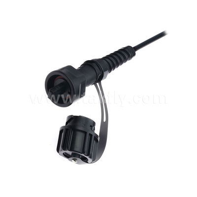 MPO/MTP Patch Cord Waterproof Trunk Cable ODVA-MPO/MTP SM/MM Jumper untuk Pusat Data FTTX