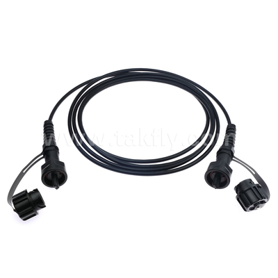 SM/MM MPO Patch Cord MTP Trunk Cable ODVA-MPO/MTP Waterproof Jumper untuk Pusat Data FTTX