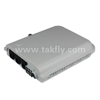 ABS 8 Core Termination Box Untuk Kabel Serat Optik Dengan Mekanisme Kunci Anti Pencurian
