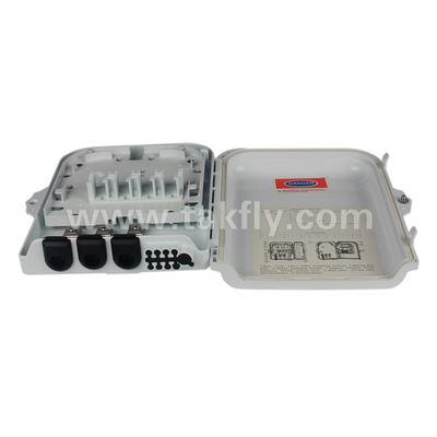 ABS 8 Core Termination Box Untuk Kabel Serat Optik Dengan Mekanisme Kunci Anti Pencurian