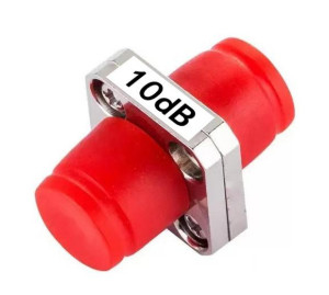 FC Female-Female SM MM Fiber Optic Attenuator -40C  85C untuk Optimasi Jaringan