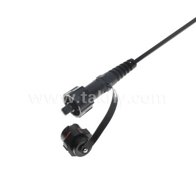 MPO/MTP Pigtail Patch Cord Waterproof Trunk Cable ODVA-MPO/MTP SM/MM untuk Pusat Data FTTX
