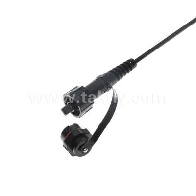 SM/MM MPO Pigtail Patch Cord MTP Trunk Cable ODVA-MPO/MTP Waterproof untuk Pusat Data FTTX