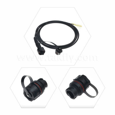 MPO/MTP Pigtail Patch Cord Waterproof Trunk Cable ODVA-MPO/MTP SM/MM untuk Pusat Data FTTX