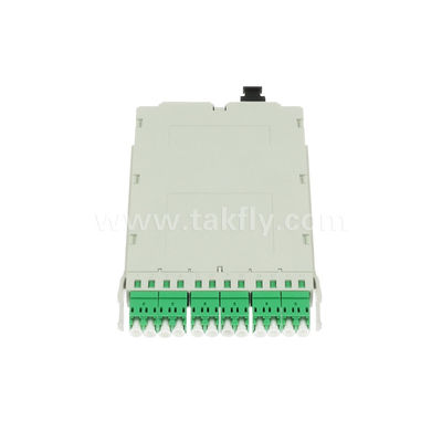 MPO/MTP Cassette Module Pre-terminated MPO/MTP-LC 12C Fiber Optic untuk Pusat Data FTTX