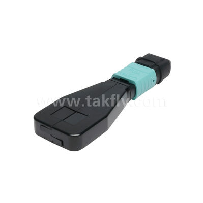 Konektor Loopback MPO/MTP Rakitan Kabel SM/MM Serat Optik untuk Pusat Data FTTX
