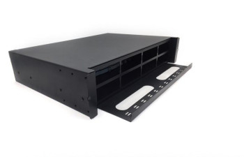 Multicore Core MPO Cassette Panel - Tipe Slidable dengan bahan kabel LSZH