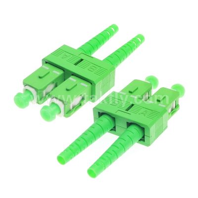 Konektor SC/LC/FC/ST/MPO/MTRJ/E2000 UPC/APC Serat optik untuk Pusat Data FTTH