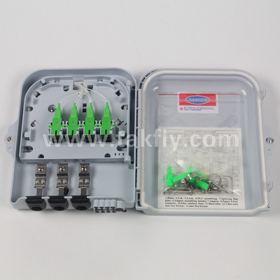 FTKS-1805-08F 8 Port Fiber Termination Box, FTTx Fiber Optic Kabel Junction Box