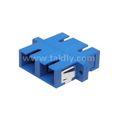 Coupler Kabel Adaptor SC APC/UPC Simplex/Duplex Fiber Optic untuk Pusat Data FTTH Multicore