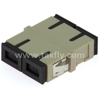 Adaptor Kabel Serat Optik Disesuaikan SC APC/UPC Simplex/Duplex untuk Pusat Data FTTH Multicore