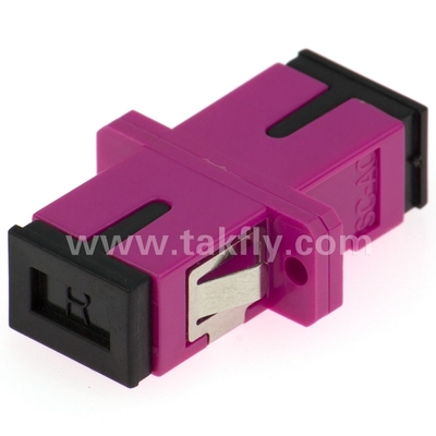 Adaptor Kabel Serat Optik Disesuaikan SC APC/UPC Simplex/Duplex untuk Pusat Data FTTH Multicore
