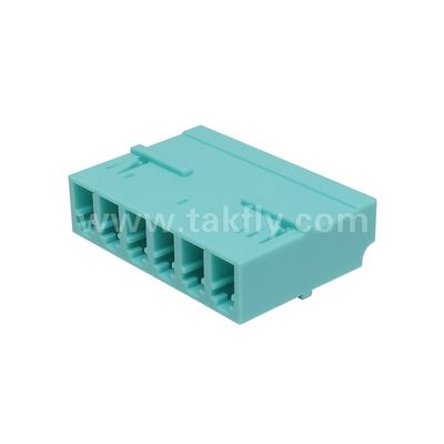 LC Adapter Kabel Coupler APC/UPC SM/MM Simplex/Duplex/Quad/6 Way/8 Way Fiber Optic Untuk Data Center FTTH