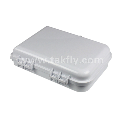 16 Port Fiber Optic Termination Box Berat Ringan Masukkan dan Tarik keluar Kehidupan 1000 kali FTTx Kabel Termination Box