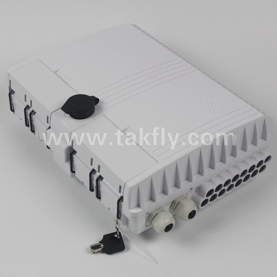 16 Port FTTx Fiber Cable Termination Box FTKS-1805-16E Berat Ringan Tekanan Atmosfer 70Kpa-106Kpa
