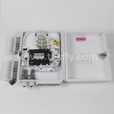 16 Port FTTx Fiber Cable Termination Box FTKS-1805-16E Berat Ringan Tekanan Atmosfer 70Kpa-106Kpa