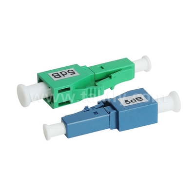 OEM Fiber Optical Attenuator Fixed LC SM/MM UPC/APC Male/Female untuk Pusat Data FTTX