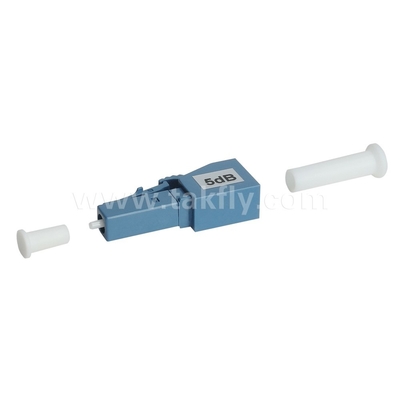 OEM Fiber Optical Attenuator Fixed LC SM/MM UPC/APC Male/Female untuk Pusat Data FTTX