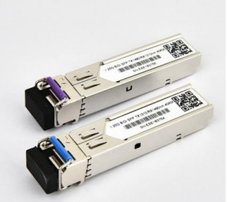 Transceiver Dua Arah SFP 1,25Gbps, Jangkauan 40KM Tx1310nm/Rx1490nm