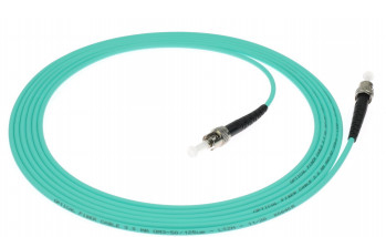 2.0mm Diameter Kabel ST-ST Simplex/Duplex Fiber Optic Patch Cord dengan High Returnloss UPCMM≥35dB