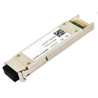 10Gbps 1310nm XFP Optical Transceiver dengan jarak transmisi 10KM dan paket 10g ringan