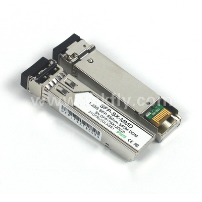 1.25G SFP 850NM 550M MMF DDM LC CISCO JUNIPER HUAWEI KOMPATIF SFP Optical Transceiver Module