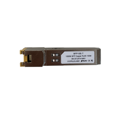 1000BASE-T SFP Tembaga 100m RJ-45 CISCO JUNIPER HUAWEI KOMPATIF SFP modul penerima optik