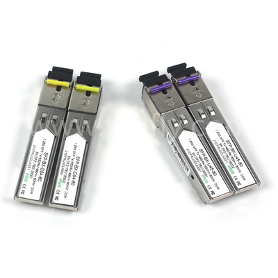 1.25G SFP BIDI OPTICAL TRANSCEIVER MODULE Tx1490/Rx1550nm 80KM SMF DDM LC CISCO JUNIPER HUAWEI Kompatibel