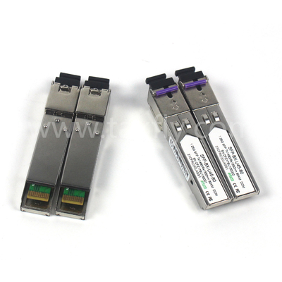 1.25G SFP BIDI OPTICAL TRANSCEIVER MODULE Tx1490/Rx1550nm 80KM SMF DDM LC CISCO JUNIPER HUAWEI Kompatibel