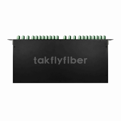 16CH DWDM MUX DEMUX dengan Monitor dan Extension Port 1625nm OTDR dan EDFA