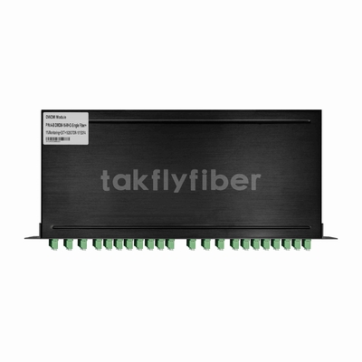 16CH DWDM MUX DEMUX dengan Monitor dan Extension Port 1625nm OTDR dan EDFA