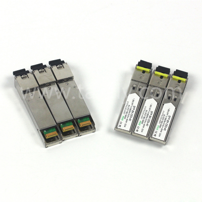 1.25G SFP BIDI Transceiver Tx1310/Rx1550nm 40KM SMF DDM LC SFP Optical Transceiver Module