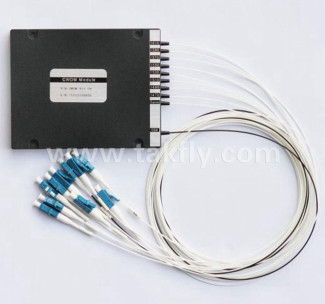 8 CH Low Insertion LossCWDM Mux Demux ABS Box 2.0mm 3.0mm Konektor