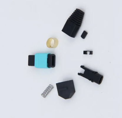 Fiber Optik FTTH Patch Cord Trunk Cable Panel Bahan PVC MPO Fiber Cable