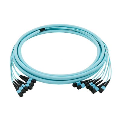 12/24/48/96/144 inti LC SC FC MPO MTP Trunk Kabel Jumper Fiber Optic Patchcord