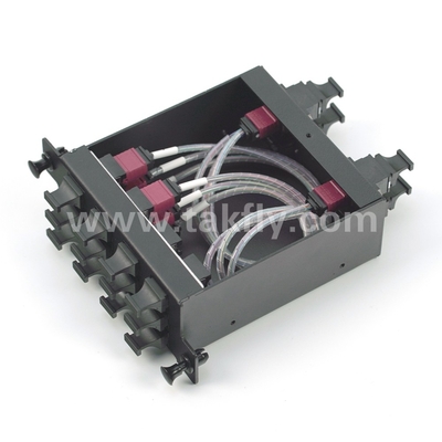 Baru dirancang MPO High Density Patch Panel dan Rack Mount dari ukuran kecil, ringan, tahan benturan