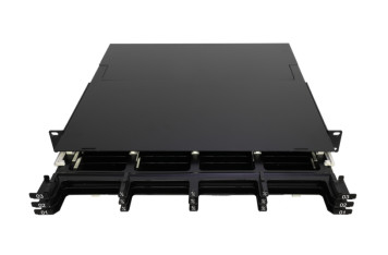 Sliding Design MTP/MPO Cassette Management Panel untuk Kabel Diameter 0,9 / 2,0 / 3,0mm -40°C sampai 80°C