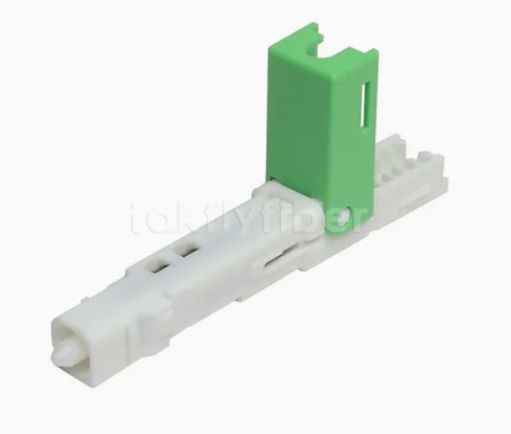 LC Connector Style SC Fast Connector untuk FIBER OPTIC CABLE Diameter Serat 0,125mm