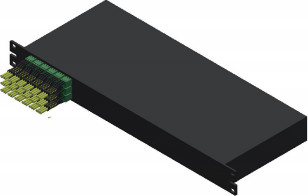 Kompak Fiber Diameter 50/125 MMC Konektor Solusi Pilihan warna yang disesuaikan