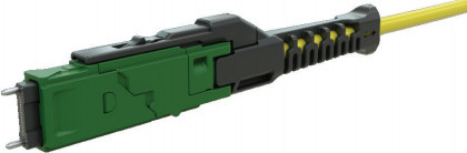 Kompak Fiber Diameter 50/125 MMC Konektor Solusi Pilihan warna yang disesuaikan