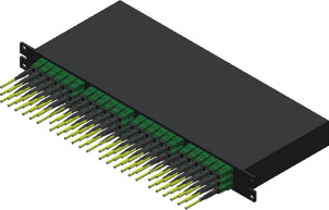 Kompak Fiber Diameter 50/125 MMC Konektor Solusi Pilihan warna yang disesuaikan