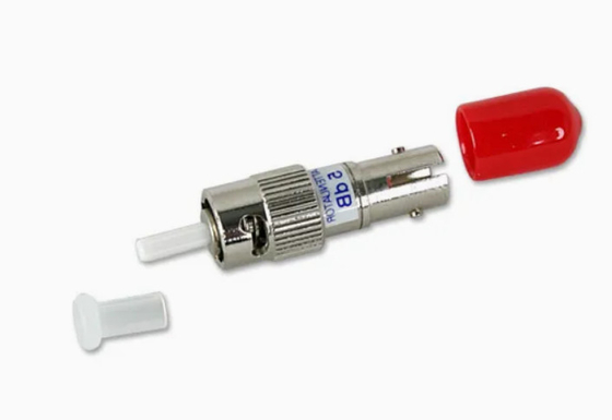 1dB-30dB ST/UPC/APC Male-Female Fiber Optical Attenuator dengan ST APC/UPC Connector