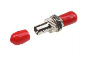 Fiber Optics Connector Model ST Adapter Waterproof untuk koneksi mulus